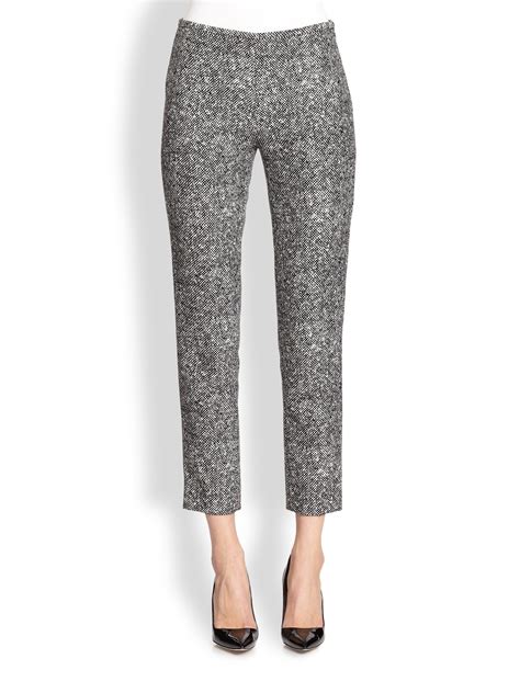 michael kors tweed suit woman|Michael Kors work pants.